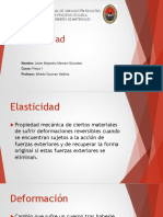 Elasticidad