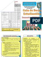 GUIA DE BECAS 2020-1 SEDE Y FILIALES Utea