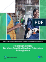 Financing Solutions For Micro Small and Medium Enterprises in Bangladesh