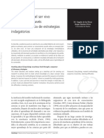 La Ensenanza Del Ser Vivo en Primaria A Traves de Una Secuencia de Estrategias Indagativas