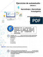 Unidad 02 - Ejercicio de Reforzamiento - Aprendizaje y Aprendizaje Investigativo