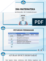 Logika Matematika: Materi Materi Info Info