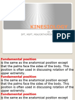 Kinesiology: Mahboobullah