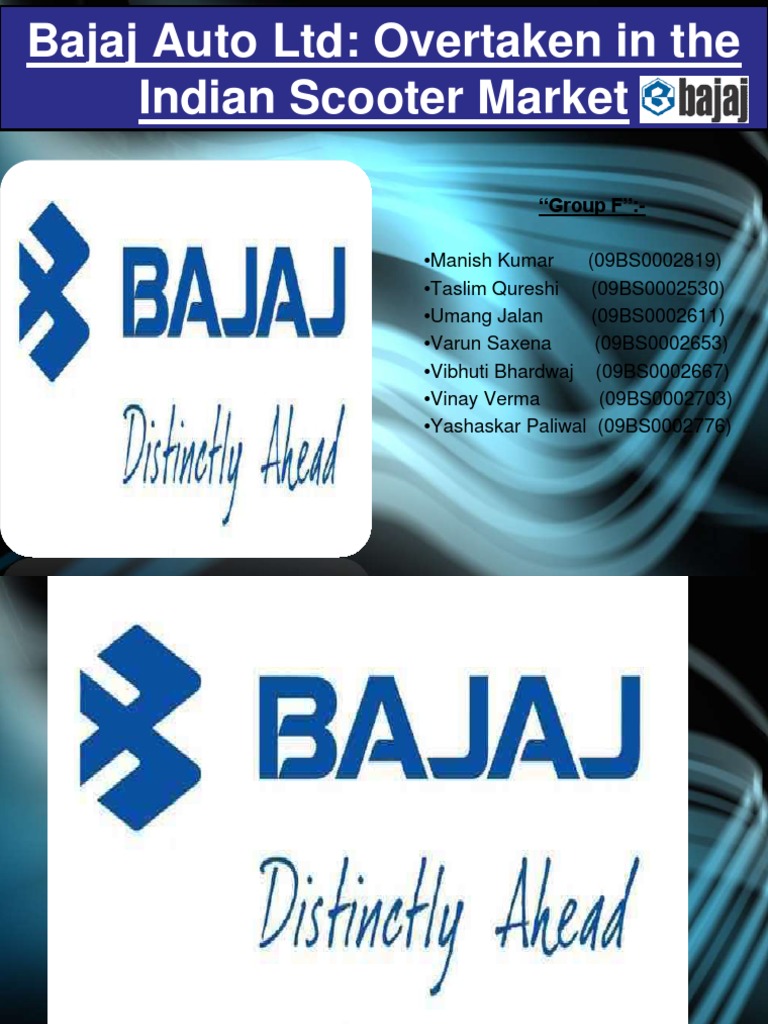 Bajaj Auto Ltd Case Analysis Pdf Pdf Motorcycle Private Transport