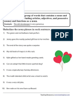 Noun-Phrases Worksheet