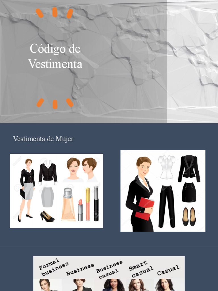 Código de Vestimenta ADMIN F | PDF