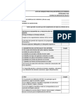 Lista de Chequeo Fase I - Contextualización