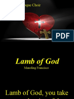Lamb of God. (Francisco)