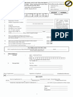 Application Final For Transcript PDF