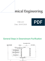 Bio-Chemical Engineering: CHE-422 Date: 18/05/2018