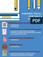 Asesoría Fiscal, Contable y Financiera.