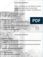 Partnership Liquidation: Steps Involved in Liquidation