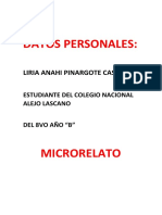 Microrelato PDF