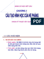 Chương 1: Bài Giảng Cơ Học Kết Cấu