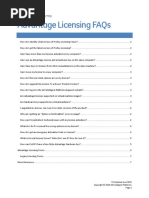 Advantage Licensing Faqs PDF