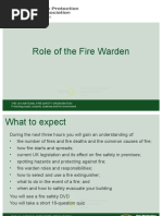Fire Wardens' Daily Checklist | PDF