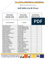 Soft Skills List & Prices: Reap The Benefits Through Our Courses!
