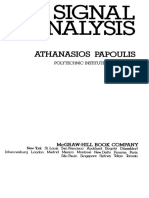 Athanasios Papoulis - Signal analysis (1977, McGraw-Hill)