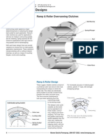 Overrunning Clutch Designs: Ramp & Roller Overrunning Clutches