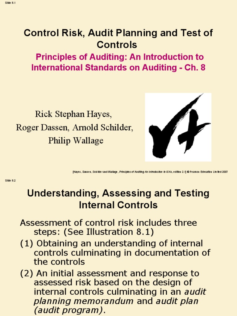 Control Risk, Audit Planning and Test of Controls | PDF | Internal ...