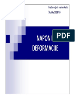 4 - Naponi I Deformacije - Stisljivost Tla PDF