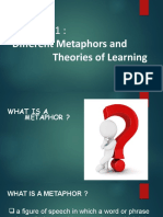 Methapors and Learning Theories