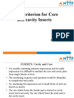 SPG0618005-DESIGN CRITERION FOR CORE AND CAVITY INSERTS.ppt