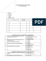 Kuesioner Survey Mawas Diri