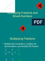 Multiplying Fractions-Grade 7