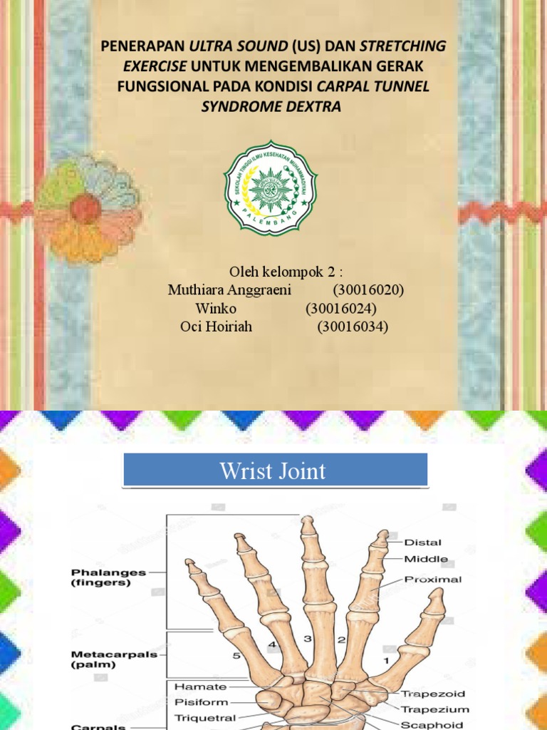 Terapi Ultrasound dan Stretching CTS Dextra | PDF