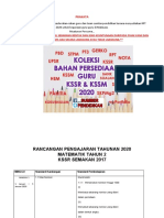 RPT 2020 Matematik Tahun 2 KSSR Semakan