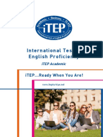 International Test of English Proficiency PDF