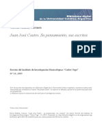 Juan Jose Castro Pensamiento PDF