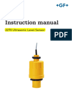 Instruction Manual: 2270 Ultrasonic Level Sensor