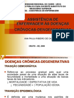 Assistência de enfermagem às doenças crônicas