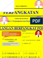 Bilangan Berpangkat Positif