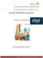 Rutina Miembros Superiores PDF