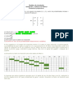 Problemas Cadenas de Markov - Parcial 1