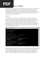 Basic Network Utilities