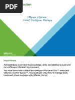 Course Introduction: Vmware Vsphere: Install, Configure, Manage