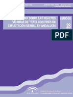 Estudio Sobre Las Mujeres Victimas de Trata Con Fines de Explotacion Sexual en Andalucia PDF