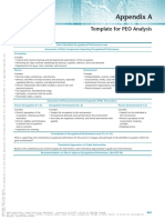 Appendix A: Template For PEO Analysis