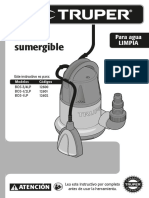 Bomba Sumergible: para Agua Limpia