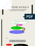 Komposisi Pakan Dan Kebutuhan Nutrisi Ternak 1