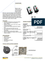 Datasheet: 5534/5544 Velocity Signal Conditioner