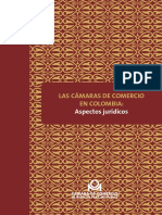 LAS CÁMARAS DE COMERCIO EN COLOMBIA Aspectos Jurídicos PDF