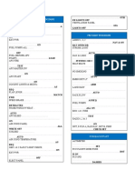 Checklist ToLiss A319