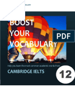 Boost Your Vocabulary For IELTS Cam 12