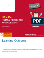 Human Resource Management: Lecture # 5