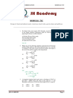 Module-72C: Design Of: Lined and Unlined Canals, Waterways, Head Works, Gravity Dams and Spillways